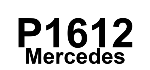 DTC P1612 Mercedes - Definição em inglês: Voltage terminal 15 Definição em Português: Terminal 15 - Voltagem