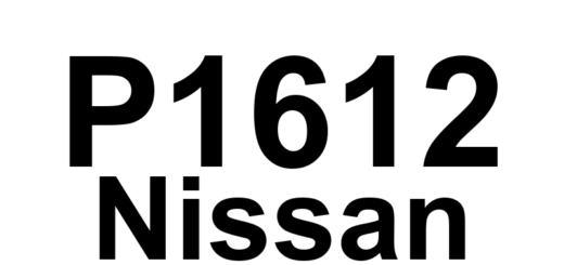 DTC P1612 Nissan - Definição em inglês: Chain of ECM-IMMU Definição em Português: Cadeia de ECM-IMMU - Problema detectado na comunicação entre módulo de controle do motor e unidade de controle do Imobilizador.