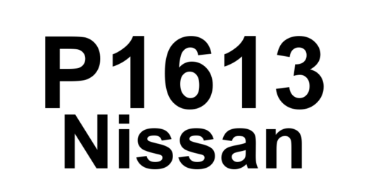 DTC P1613 Nissan - Definição em inglês: NATS ECM INT CIRC-IMMU: Definição em Português: Circuito interno do ECM do NATS - Imobilizador:
