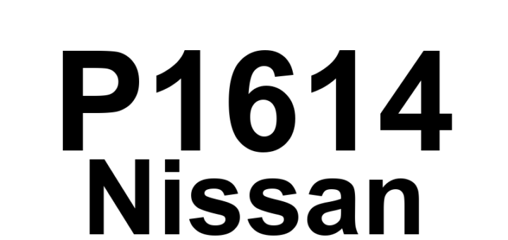 DTC P1614 Nissan - Definição em inglês: Chain of IMMU-ECM Definição em Português: Cadeia de IMMU-ECM - Comunicação interrompida
