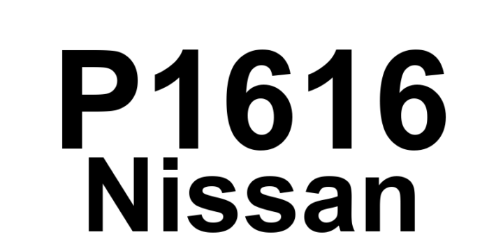 DTC P1616 Nissan - Definição em inglês: Communication Error from ECM to Distance Control ECU Definição em Português: Erro de Comunicação do ECM para a ECU de Controle de Distância.