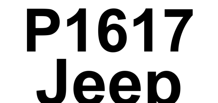 DTC P1617 Jeep - Definição em inglês: Supercharger Bypass Valve Position Sensor 2 Circuit High Definição em Português: Sensor de Posição da Válvula de Desvio do Supercharger 2 - Circuito com Alta Tensão