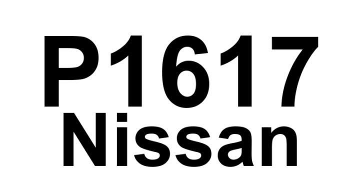 DTC P1617 Nissan - Definição em inglês: Distance Control ECU Malfunction Definição em Português: Unidade de Controle do Distanciamento - Mau Funcionamento