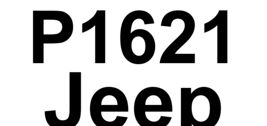 DTC P1621 Jeep - Definição em inglês: O2 Sensor Reference Voltage Circuit Low Definição em Português: Circuito de Referência de Tensão do Sensor O2 - Baixa Voltagem