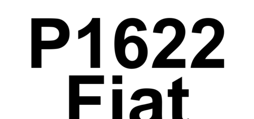 DTC P1622 Fiat - Definição em inglês: O2 Sensor Reference Voltage Circuit High Definição em Português: Circuito de Referência do Sensor de O2 - Tensão Alta
