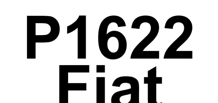 DTC P1622 Fiat - Definição em inglês: O2 Sensor Reference Voltage Circuit High Definição em Português: Circuito de Referência do Sensor de O2 - Tensão Alta