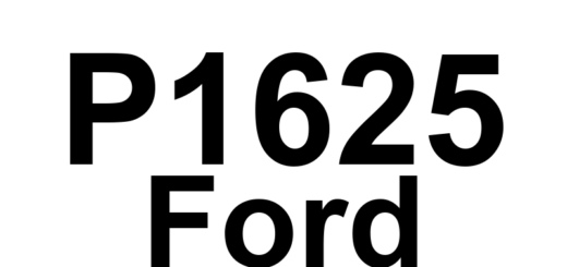 DTC P1625 Ford - Definição em inglês: Variable Load Control Module (VLCM) B+ Supply Error (Not Detected at Fan) Definição em Português: Módulo de Controle de Carga Variável (VLCM) - Erro no Suprimento B+ (Não Detectado no Ventilador)