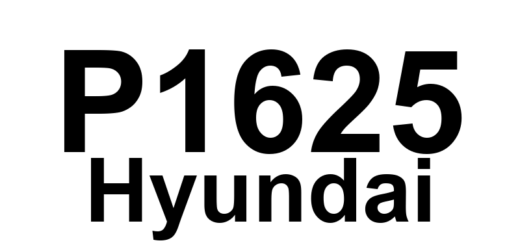 DTC P1625 Hyundai - Definição em inglês: Cooling Fan Relay High Circuit Malfunction Definição em Português: Relé da Ventoinha de Arrefecimento - Mau Funcionamento no Circuito Alto