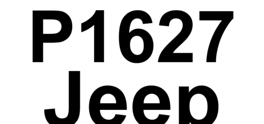 DTC P1627 Jeep - Definição em inglês: Supercharger Bypass Valve Position Sensor 1/2 Correlation Definição em Português: Sensor de Posição da Válvula de Desvio do Supercharger - Correlação Inadequada (Sensor 1/2)