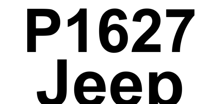 DTC P1627 Jeep - Definição em inglês: Supercharger Bypass Valve Position Sensor 1/2 Correlation Definição em Português: Sensor de Posição da Válvula de Desvio do Supercharger - Correlação Inadequada (Sensor 1/2)