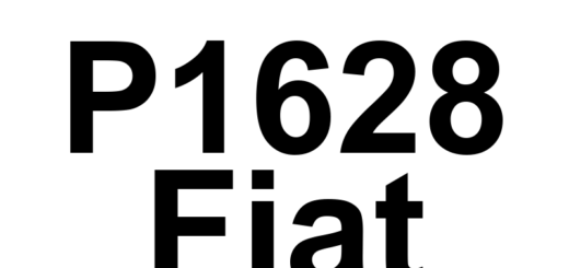 DTC P1628 Fiat - Definição em inglês: Sensor Reference Voltage 2 Erratic Definição em Português: Tensão de Referência do Sensor 2 - Irregular