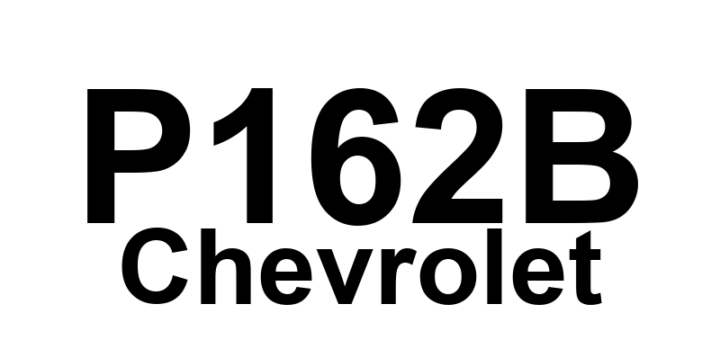 DTC P162B Chevrolet - Definição em inglês: Remote Vehicle Speed Limiting Signal Message Counter Incorrect Definição em Português: Sinal de Limitação Remota de Velocidade do Veículo - Contador de Mensagem Incorreto