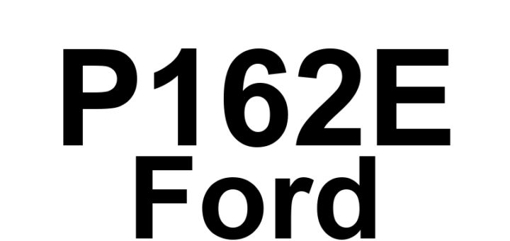 DTC P162E Ford - Definição em inglês: Internal Control Module PTO Control Performance Definição em Português: Módulo de Controle Interno - Desempenho do Controle da TDF