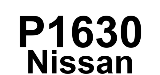 DTC P1630 Nissan - Definição em inglês: Communication Error from VSC to ECM Definição em Português: Erro de Comunicação do VSC para o ECM.