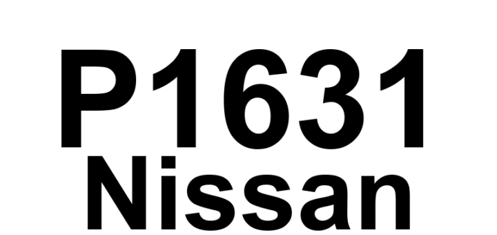 DTC P1631 Nissan - Definição em inglês: Communication Error from ECM to VSC Definição em Português: Erro de Comunicação do ECM para o VSC.