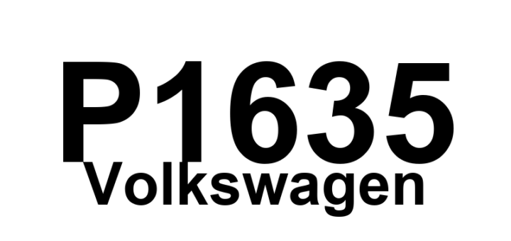 DTC P1635 Volkswagen - Definição em inglês: Data BUS Powertrain Missing Message From Central A/C Control Definição em Português: Barramento de Dados do Trem de Força - Mensagem ausente do Controle Central do Ar Condicionado.