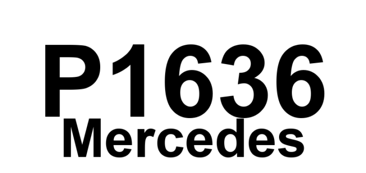 DTC P1636 Mercedes - Definição em inglês: electric inspiration motor/air condition M4/3 Definição em Português: Motor elétrico do sistema de ar condicionado - Problema detectado no componente M4/3.