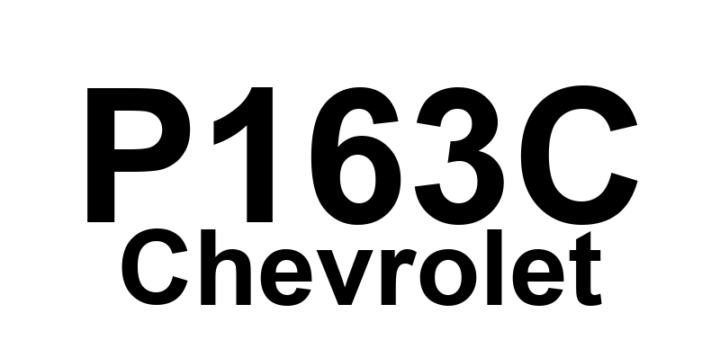 DTC P163C Chevrolet - Definição em inglês: Glow Plug Module Primary Circuit Definição em Português: Módulo da Vela de Incandescência - Circuito Primário