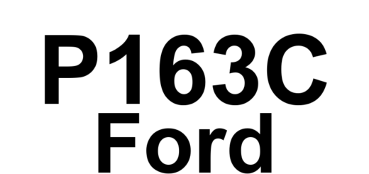 DTC P163C Ford - Definição em inglês: Generator "B" Field Terminal Circuit Low Definição em Português: Gerador "B" - Circuito do Terminal de Campo em Nível Baixo.