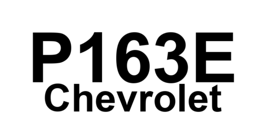 DTC P163E Chevrolet - Definição em inglês: Glow Plug Control Module Overtemperature Definição em Português: Módulo de Controle das Velas de Aquecimento - Superaquecimento
