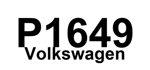 DTC P1649 Volkswagen - Definição em inglês: Data Bus Powertrain Missing Message from ABS Control Module Definição em Português: Barramento de Dados do Trem de Força - Mensagem ausente do Módulo de Controle do ABS