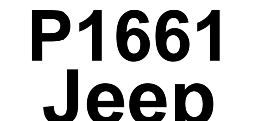 DTC P1661 Jeep - Definição em inglês: Sensor Ground Reference Circuit Definição em Português: Circuito de Referência de Terra do Sensor.
