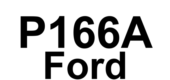 DTC P166A Ford - Definição em inglês: Restraints Deployment Communication Circuit Definição em Português: Circuito de Comunicação de Ativação dos Sistemas de Retenção - Falha detectada