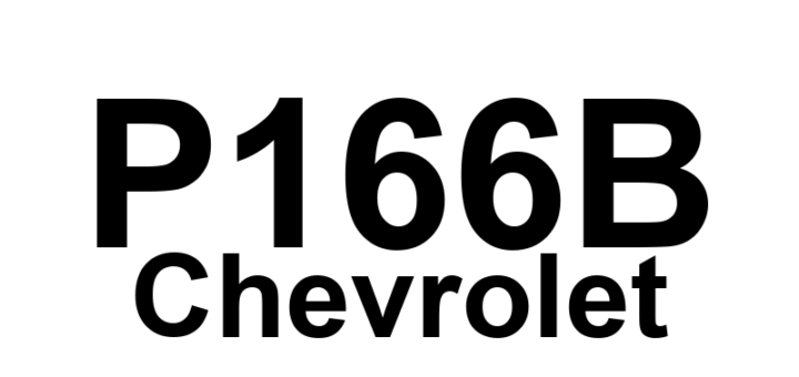 DTC P166B Chevrolet - Definição em inglês: Intake Air (IA) Heater Over Temperature Definição em Português: Aquecedor de Ar de Admissão (AA) - Superaquecimento