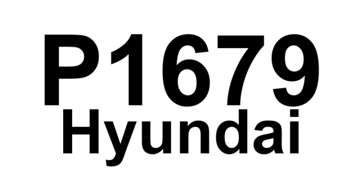 DTC P1679 Hyundai - Definição em inglês: Immobilizer-EMS Data Fail (Data frame, CS, Message error) Definição em Português: Imobilizador-EMS - Falha de Dados (Quadro de dados, CS, Erro de mensagem)