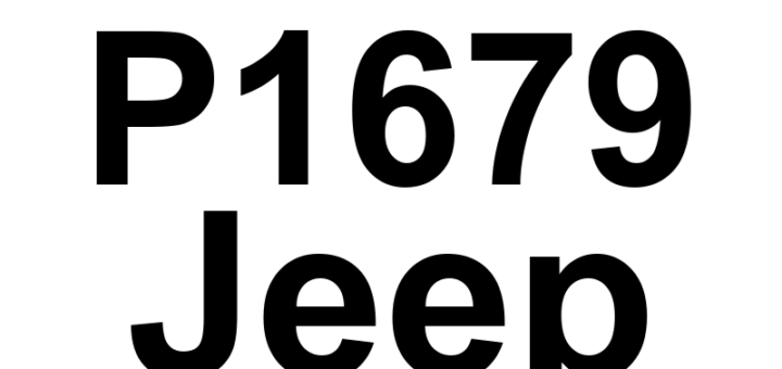 DTC P1679 Jeep - Definição em inglês: Calibration Not Learned Definição em Português: Calibração - Não Aprendida