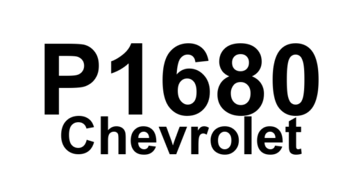 DTC P1680 Chevrolet - Definição em inglês: Control Module Long Term Memory Performance Definição em Português: Módulo de Controle - Desempenho da Memória de Longo Prazo