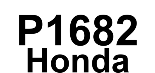 DTC P1682 Honda - Definição em inglês: TCM A/T FI Signal 'A' High Input Definição em Português: Sinal de Entrada Alto do FI de Transmissão A/T no Módulo TCM