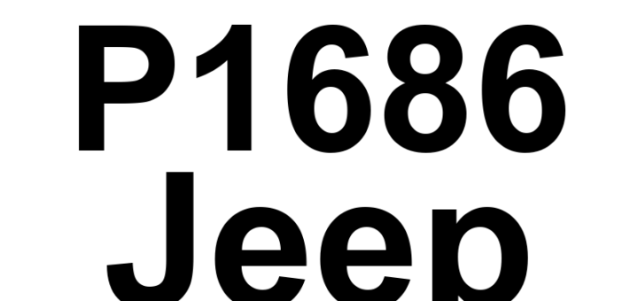 DTC P1686 Jeep - Definição em inglês: EGR Actuator Control Circuit Low - Positive Side Definição em Português: Circuito de Controle do Atuador EGR - Tensão Baixa no Lado Positivo