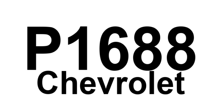 DTC P1688 Chevrolet - Definição em inglês: Engine Torque Data Performance Definição em Português: Desempenho dos Dados de Torque do Motor.