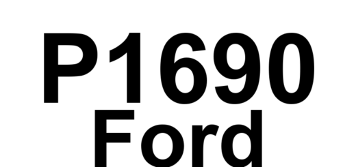 DTC P1690 Ford - Definição em inglês: Wastegate Control Valve Malfunction Definição em Português: Válvula de Controle da Wastegate - Mau Funcionamento