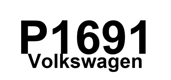 DTC P1691 Volkswagen - Definição em inglês: Malfunction Indication Light Open Definição em Português: Luz Indicadora de Mau Funcionamento - Circuito Aberto
