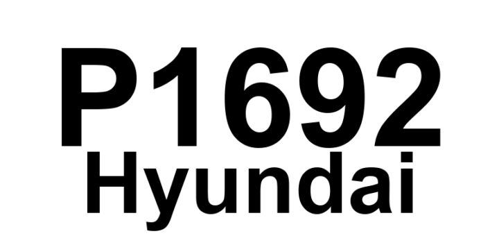 DTC P1692 Hyundai - Definição em inglês: Immobilizer Lamp Error Definição em Português: Lâmpada do Imobilizador - Erro Detectado