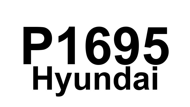 P1695 Hyundai - Erro de EEPROM