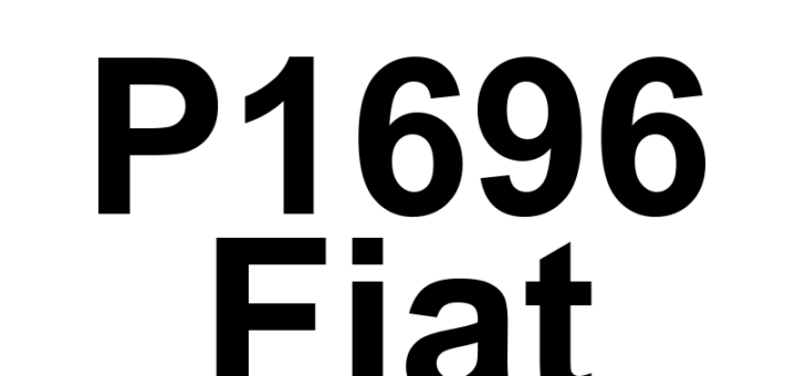 DTC P1696 Fiat - Definição em inglês: EEPROM Memory Write Denied Invalid Definição em Português: Memória EEPROM - Escrita Negada Inválida