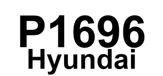 DTC P1696 Hyundai - Definição em inglês: Authentication Fail Definição em Português: Falha na Autenticação