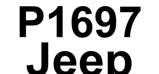 DTC P1697 Jeep - Definição em inglês: EMR (SRI) Mileage Not Stored Definição em Português: Quilometragem do EMR (SRI) - Não Armazenada