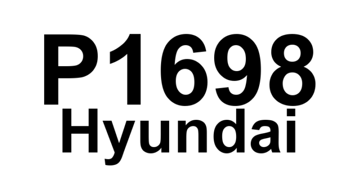 DTC P1698 Hyundai - Definição em inglês: Immobilizer-Invalid TP (TP has different PIN) Definição em Português: Imobilizador - TP inválido (TP possui PIN diferente)