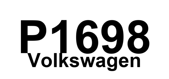 DTC P1698 Volkswagen - Definição em inglês: Check DTC Memory of Steering Column ECU Definição em Português: Verificar a memória de DTC da ECU da coluna de direção.