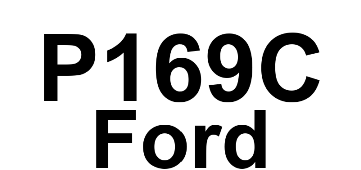 DTC P169C Ford - Definição em inglês: Cold Start Fuel Pump Secondary Circuit/Open Definição em Português: Circuito Secundário da Bomba de Combustível do Motor Frio - Circuito Aberto