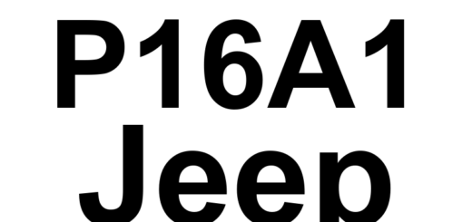 DTC P16A1 Jeep - Definição em inglês: Motorized Throttle Self Learning Low Battery Unexpected Operation Definição em Português: Aprendizado Automático do Acelerador Motorizado - Operação Inesperada de Baixa Tensão de Bateria