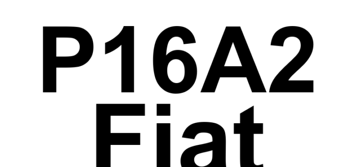 DTC P16A2 Fiat - Definição em inglês: ETC Motor Self-Learning-Limp Home Position Definição em Português: Motor ETC - Autoaprendizagem da Posição de Emergência