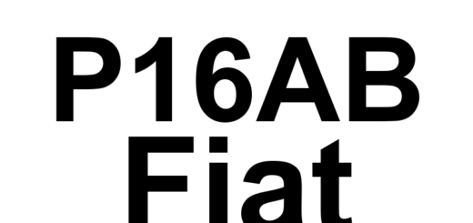 DTC P16AB Fiat - Definição em inglês: Speed Control Disabled Due To Excessive Deceleration Definição em Português: Controle de Velocidade - Desativado devido a desaceleração excessiva.