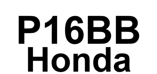 DTC P16BB Honda - Definição em inglês: Alternator B Terminal Circuit Low Voltage Definição em Português: Circuito do Terminal B do Alternador - Baixa Voltagem