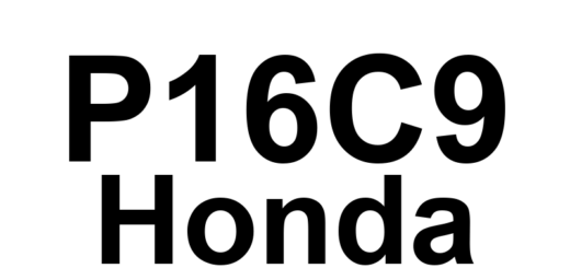 DTC P16C9 Honda - Definição em inglês: Engine Mount Contol Unit Internal Circuit Malfunction Definição em Português: Unidade de Controle do Coxim do Motor - Mau Funcionamento do Circuito Interno