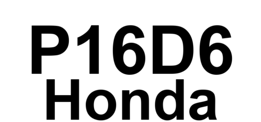 DTC P16D6 Honda - Definição em inglês: IMA-CAN Malfunction (Internal Malfunction) (HYBRID MODELS) Definição em Português: Pane na IMA-CAN - Falha Interna (MODELOS HÍBRIDOS)